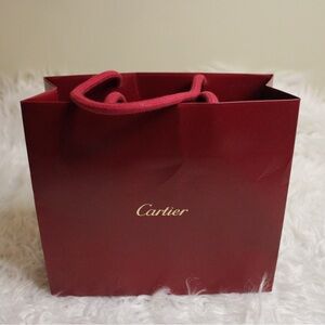 Cartier Shopping Bag (Thick short handles)